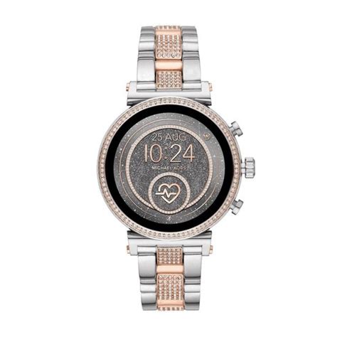 michael kors zilver horloge|Michael Kors horloge dames smartwatch.